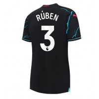 Manchester City Ruben Dias #3 Replika Tredje Tröja Dam 2023-24 Kortärmad
